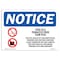 Signmission OSHA Sign, This Is Tobacco Free Campus With Symbol, 24in X 18in Aluminum, 18" W, 24" L, Landscape OS-NS-A-1824-L-18627 - alternate 1